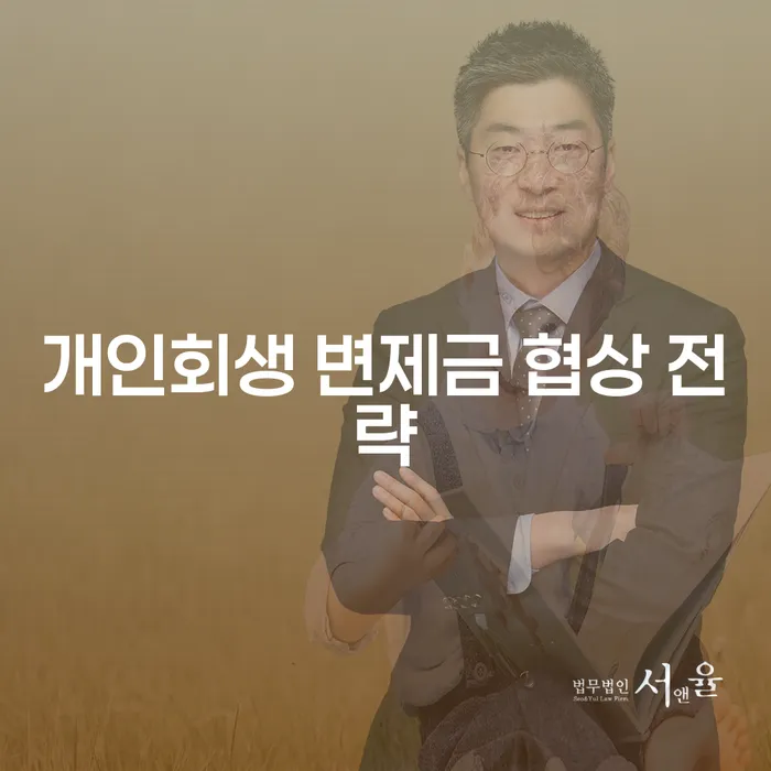개인회생 변제금 협상 전략으로 채무 부담을 줄일 수 있을까요?